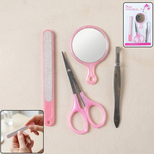 4 in 1 manicure and pedicure kit â Compact & versatile grooming set