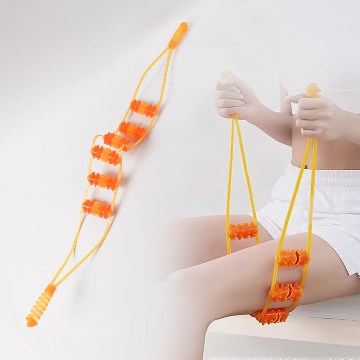 Back Massage Roller Rope â Manual Muscle Relief for Body Pain