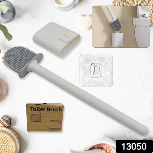 Silicone Toilet Brush â Wall-Mounted, Anti-Drip Cleaner | Velvet Wipe