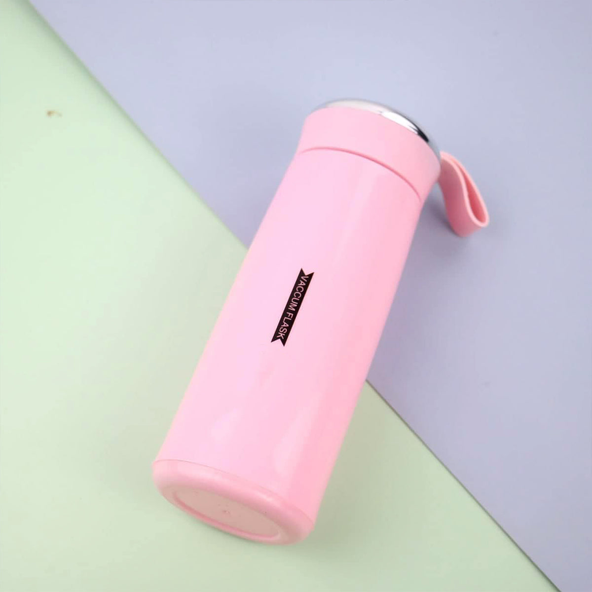 400ml Pink Glass Water Bottle â Leakproof & BPA-Free
