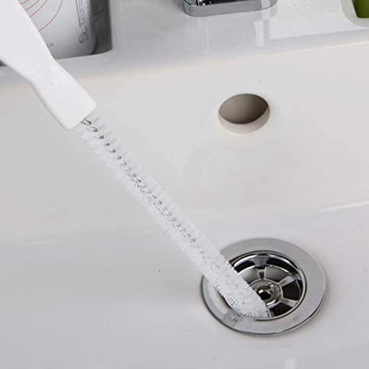 Flexible Drain Cleaning Brush â Long Reach Dual-End Tool for Home
