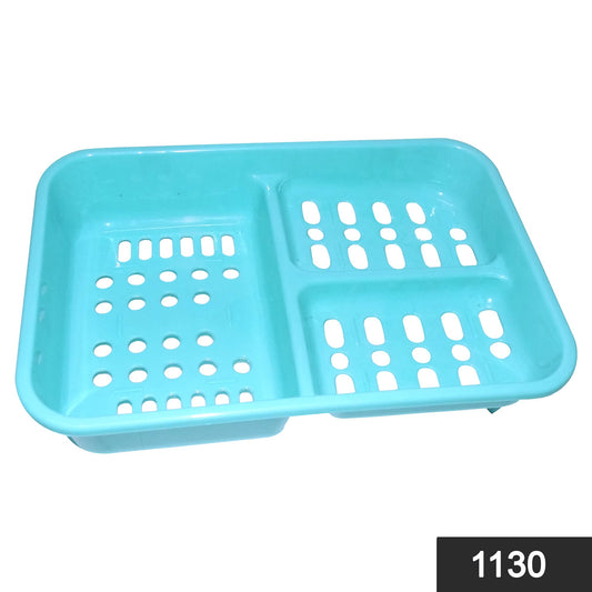 Self-Draining Soap Dish â 3-in-1 Plastic Holder | VelvetBubbles
