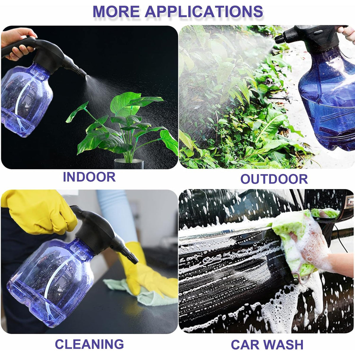 Electric Garden Sprayer â 3L Automatic Rechargeable | DeoDap