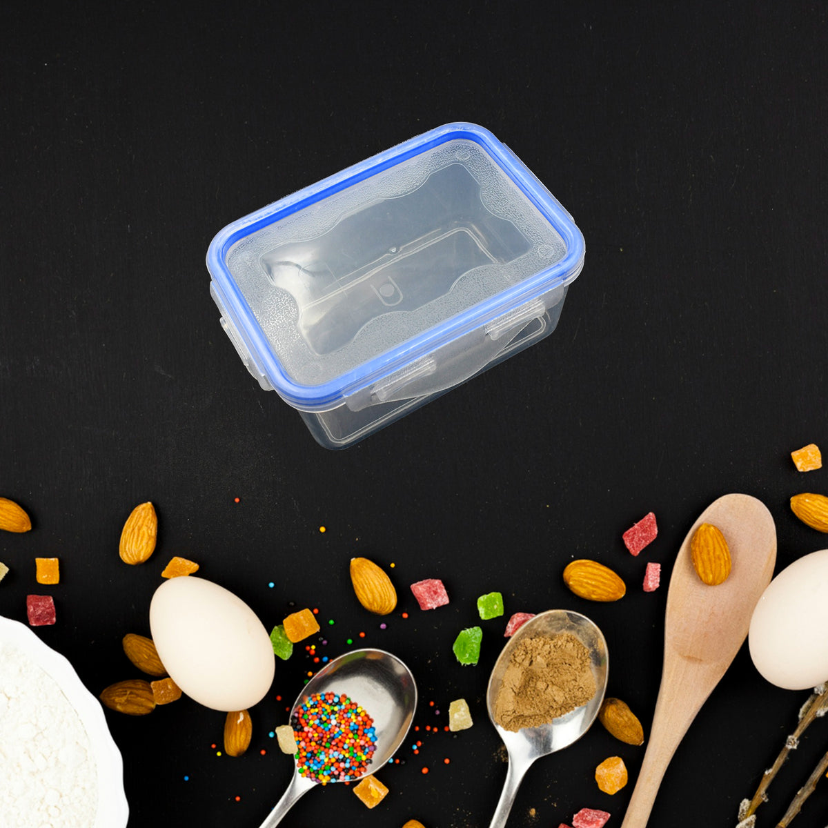 Airtight Kitchen Storage Container â 3 Pc Food Grade Set | Velvet Wheels
