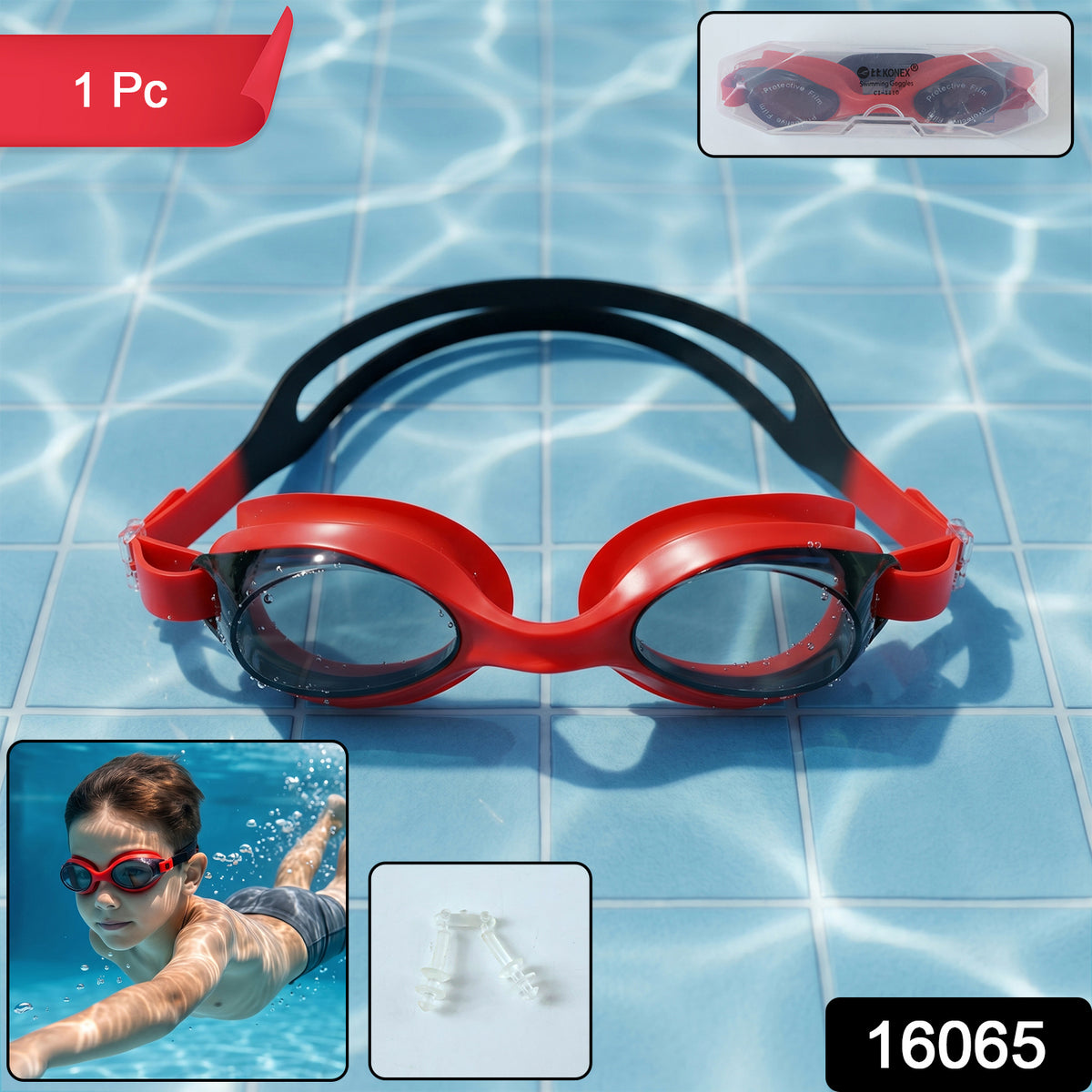 Anti-Fog Swimming Goggles â Comfortable, Leakproof Fit for All