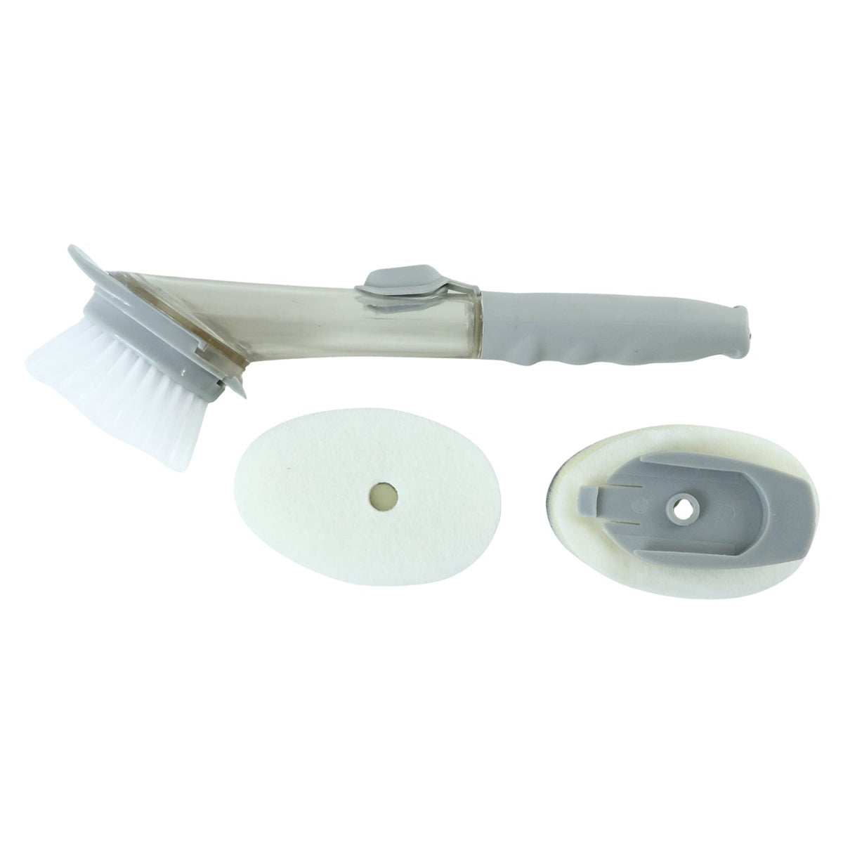 3 In 1 Liquid Soap Dispenser Dish Cleaning Brush for Kitchen Sink