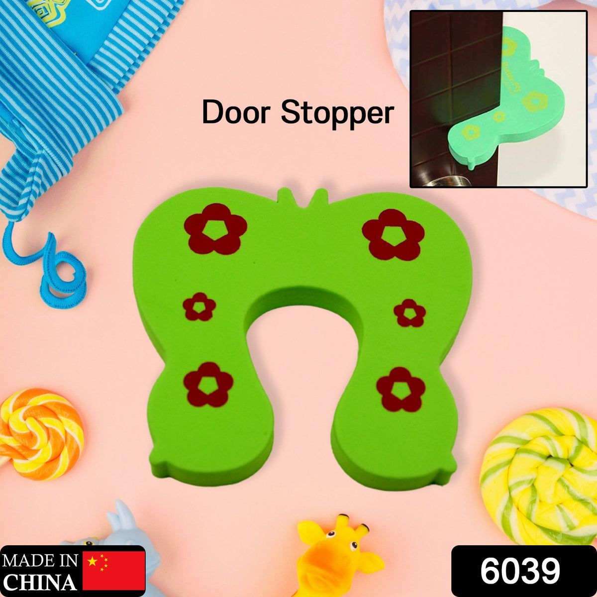 Baby Safety Door Stopper â Cute Animal Finger Pinch Guard | AutoSafeo