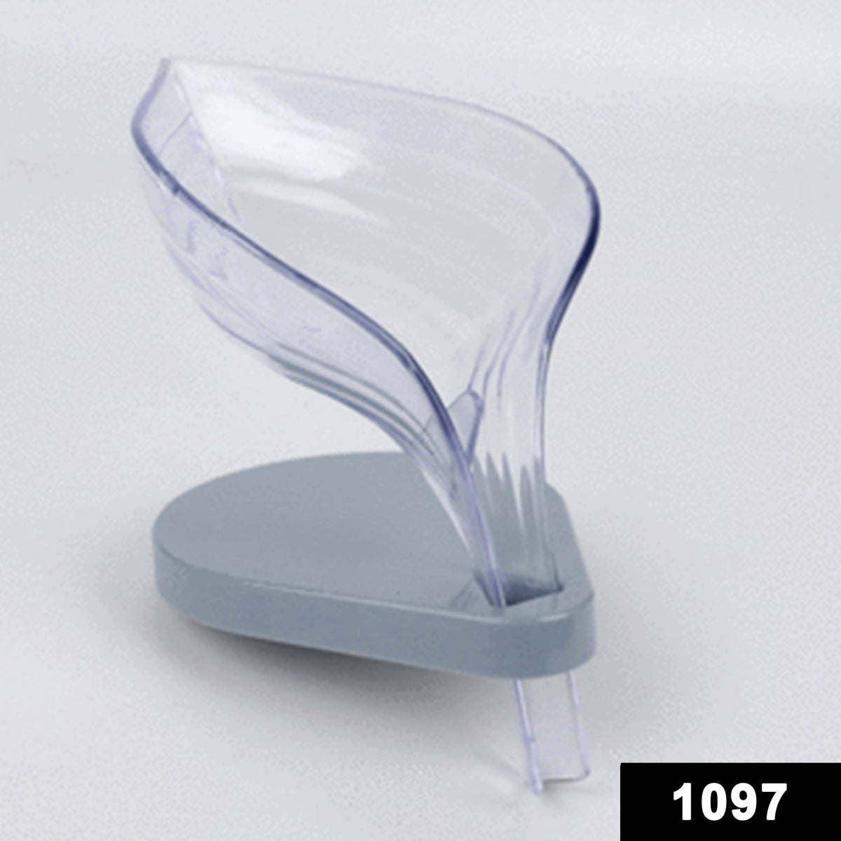Self-Draining Soap Dish â Leaf Design Bathroom Holder | Velvet Wipe