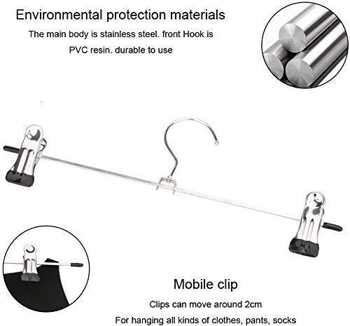 Stainless Steel Hangers â Adjustable Clips, 12-Pack | Indo Glow