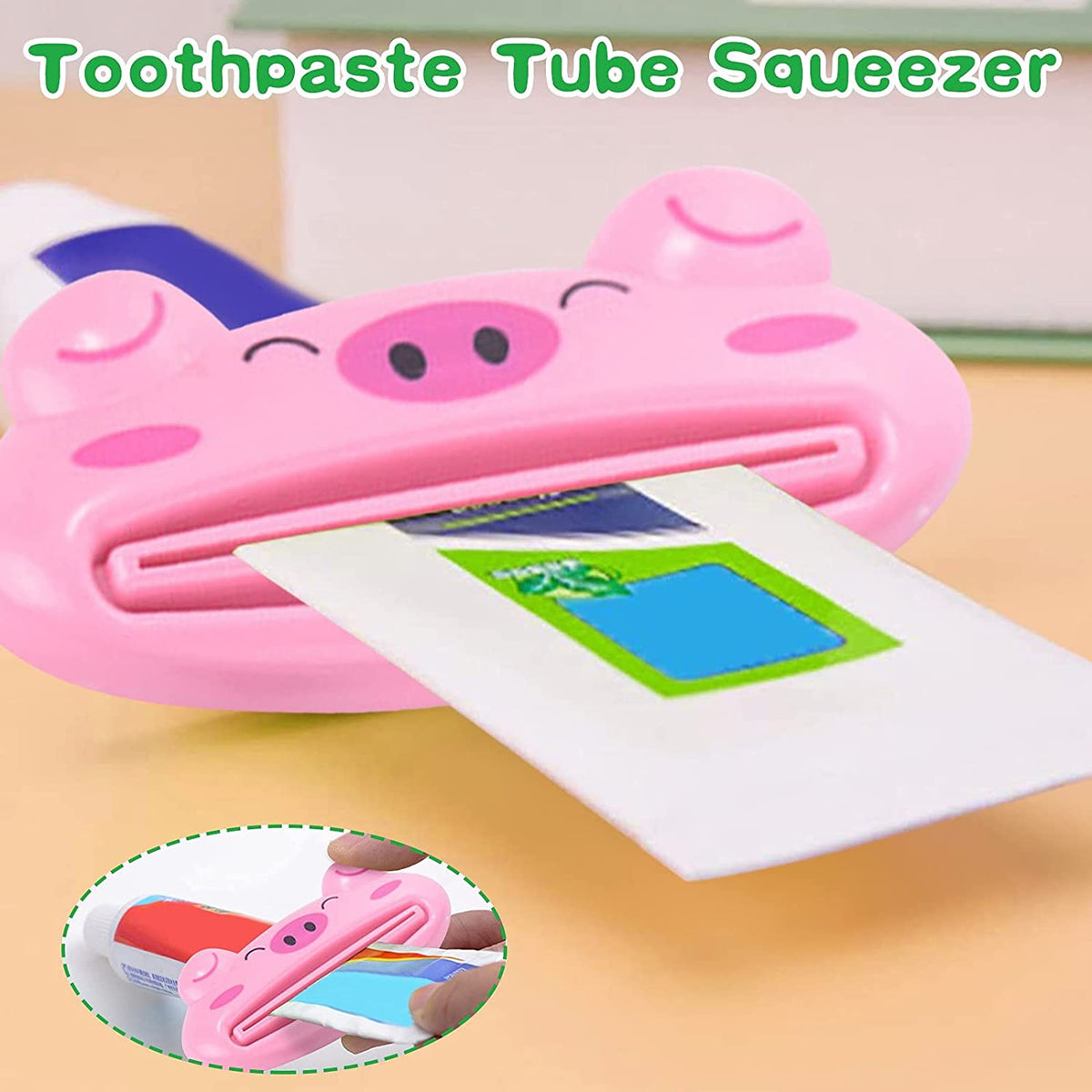 Animal Toothpaste Tube Squeezer â Easy and Eco-Friendly Dispensing