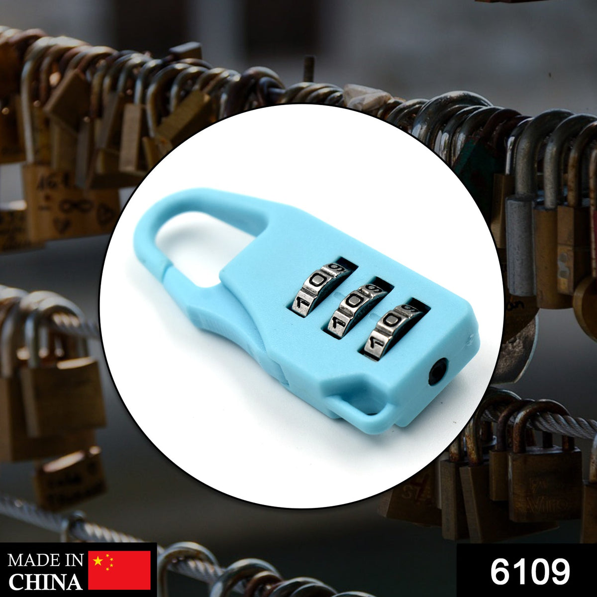 3-Digit Luggage Lock â Secure Your Travel Bags | Trekola